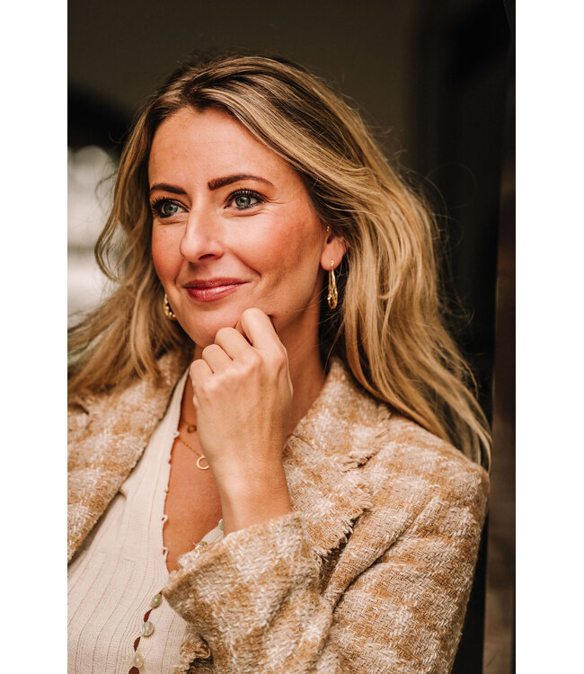 By Shir Oorbellen luxe Liva