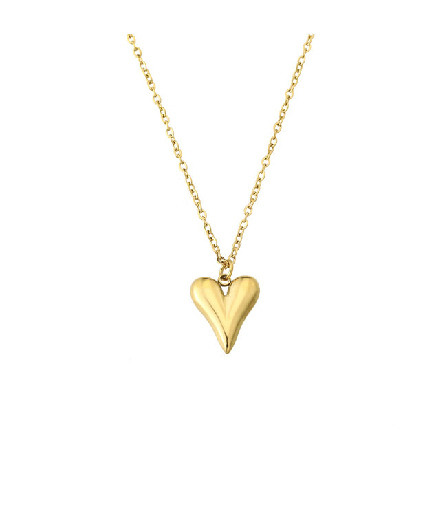 By Shir Chain charm heart