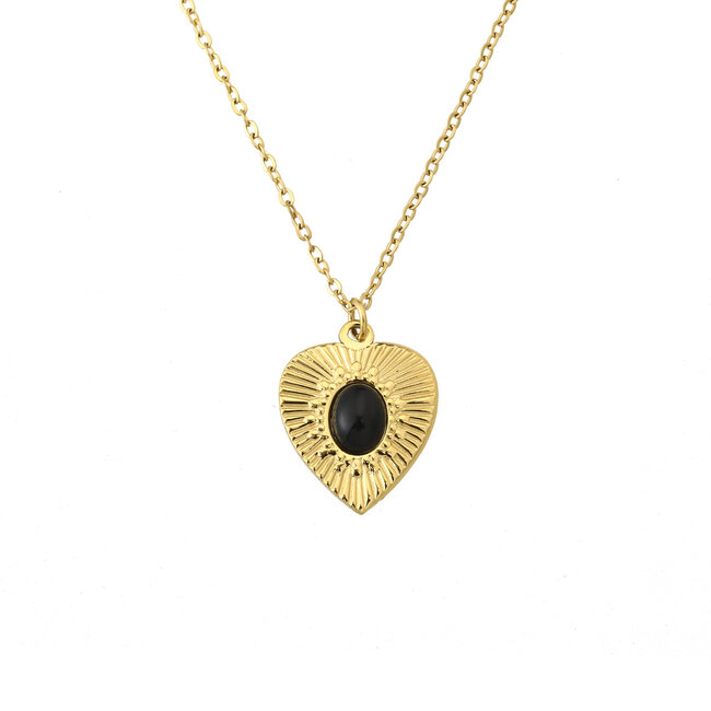 By Shir Ketting Mandy zwart agaat