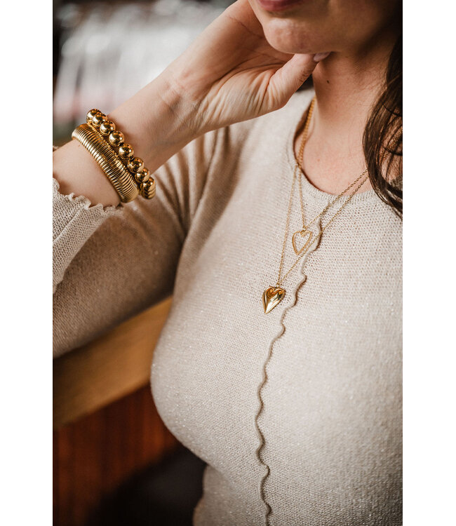 By Shir Chain open heart