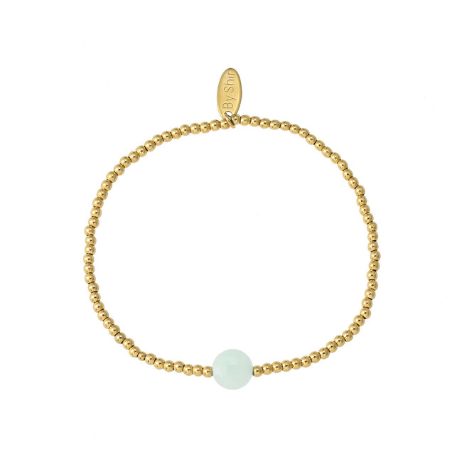 By Shir Armband mit Calcit-Perlen