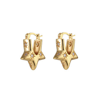 By Shir Oorbellen luxe stars