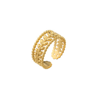 By Shir Ring luxe layer goud