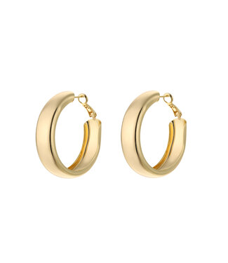 By Shir Oorbellen luxe Chunky Chanty M