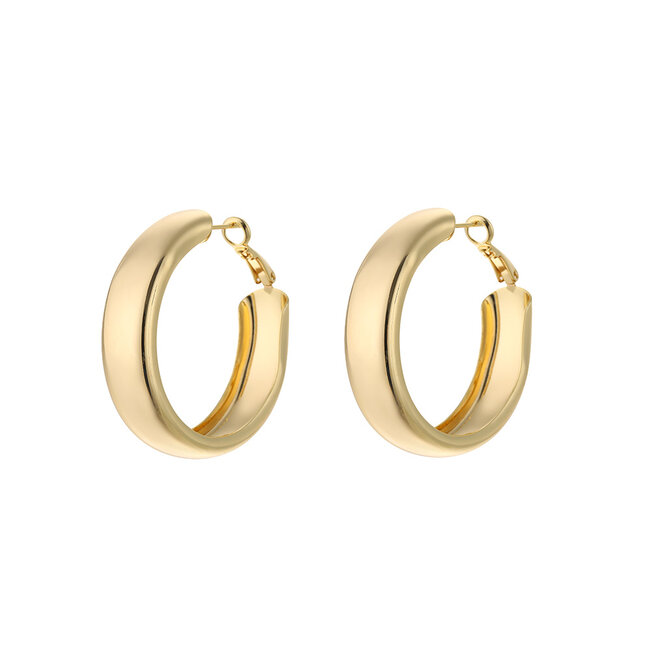 By Shir Oorbellen luxe Chunky Chanty M