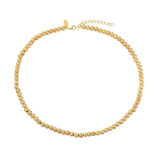 By Shir Kette mit luxuriösen 6mm matten Perlen