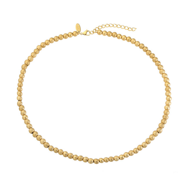 By Shir Ketting luxe kralen 6mm matt