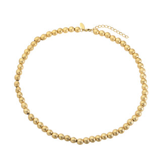 By Shir Kette mit luxuriösen 8mm matten Perlen