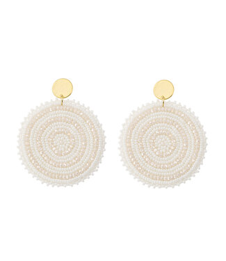 By Shir Luxury Glowy Mother-of-Pearl Earrings