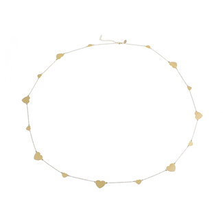 By Shir Chain luxury long big heart