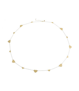 By Shir Ketting luxe lang groot hart