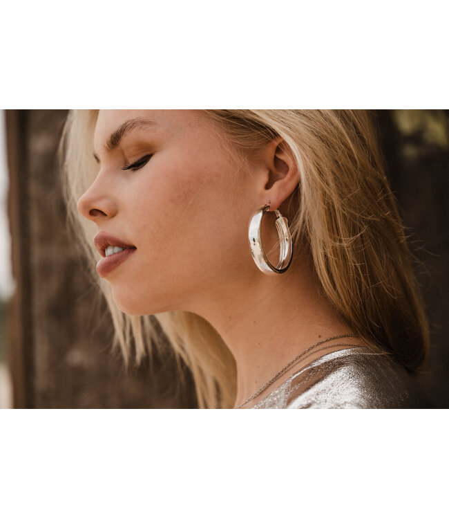 By Shir Luxury earrings Chunky Chanty L