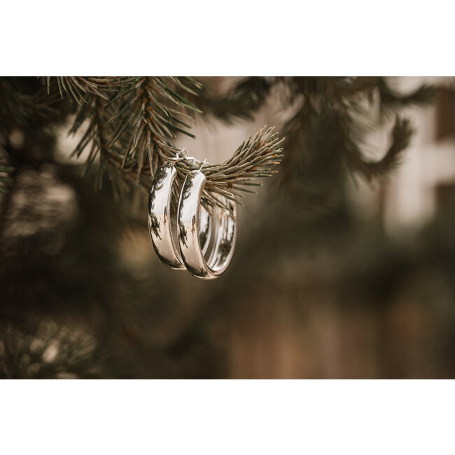 By Shir Oorbellen luxe chunky chanty L