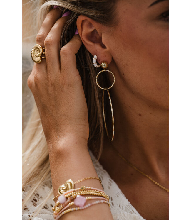 By Shir Oorbellen luxe Mylene