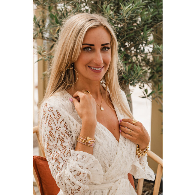 By Shir Oorbellen luxe Mylene