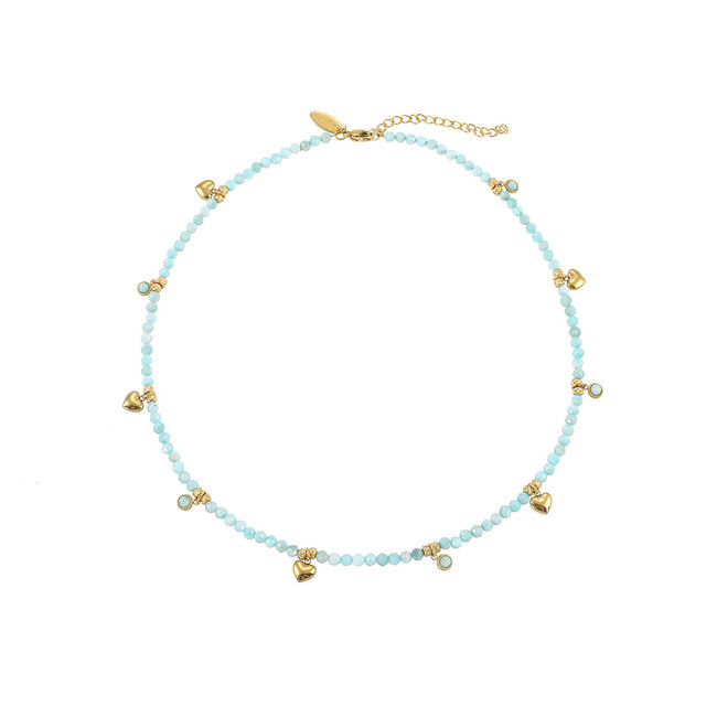 By Shir Chain luxury sunglow turquoise