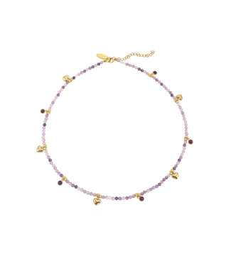 By Shir Chain luxury sunglow purple