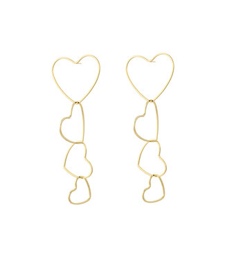 By Shir Earrings luxury powerful love