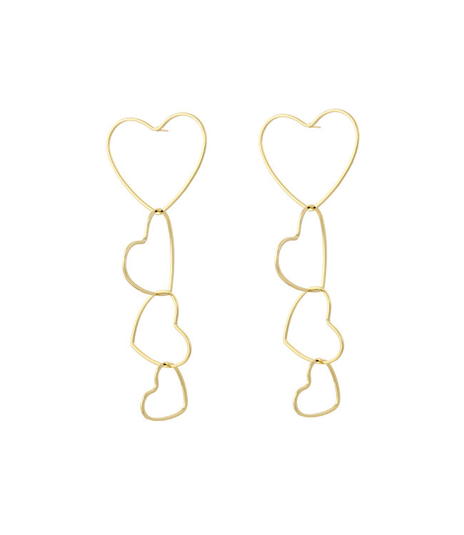 By Shir Earrings luxury powerful love