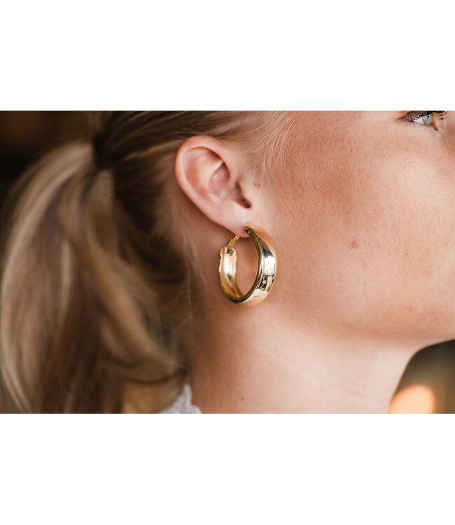 By Shir Oorbellen luxe Chunky Chanty M