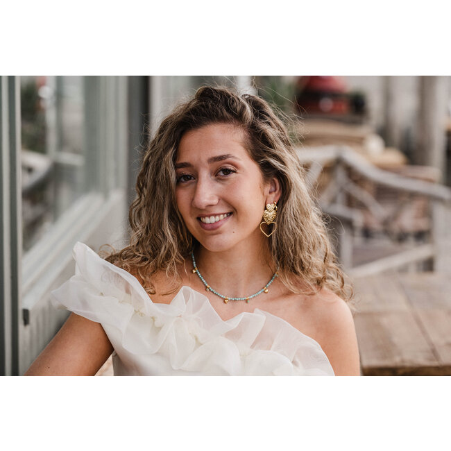 By Shir Oorbellen luxe Joan