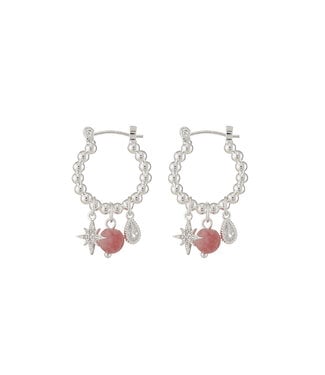 By Shir Ohrringe Luxus Mix Rosa