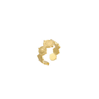 By Shir Ring luxe queen goud