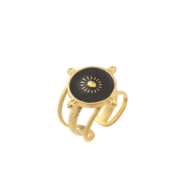 By Shir ring luxe hera goud