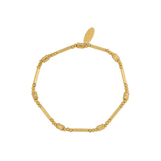 By Shir Armband kraaltjes disco tube