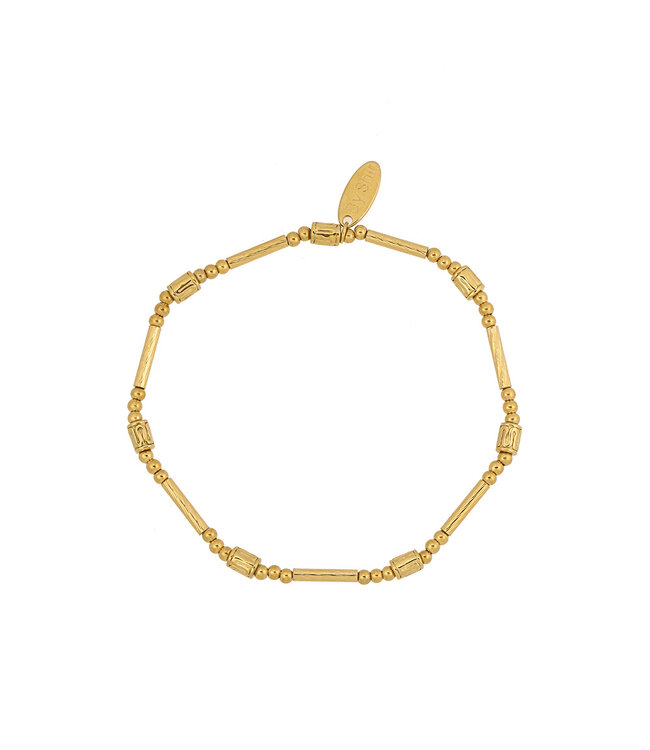 By Shir Armband Perlen Disco Röhre