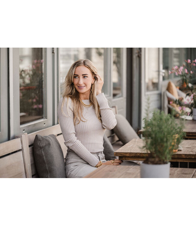 By Shir Oorbellen luxe luca