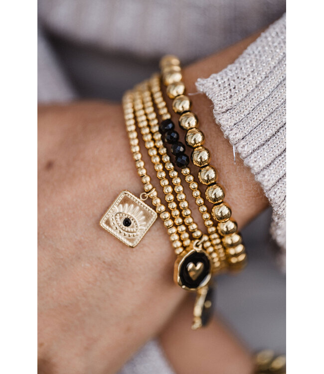 By Shir armband kraaltjes eyes
