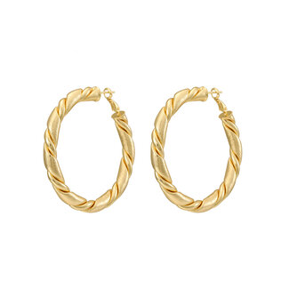 By Shir Oorbellen luxe cord
