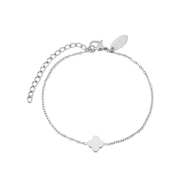 By Shir Stainless steel clover bracelet