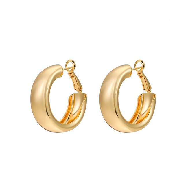 By Shir Oorbellen luxe Chunky Chanty S