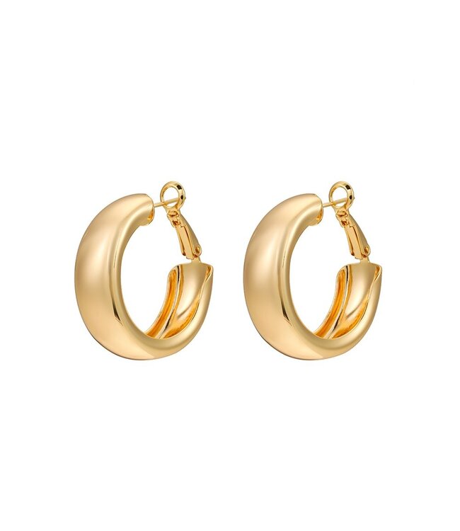 By Shir Oorbellen luxe Chunky Chanty S