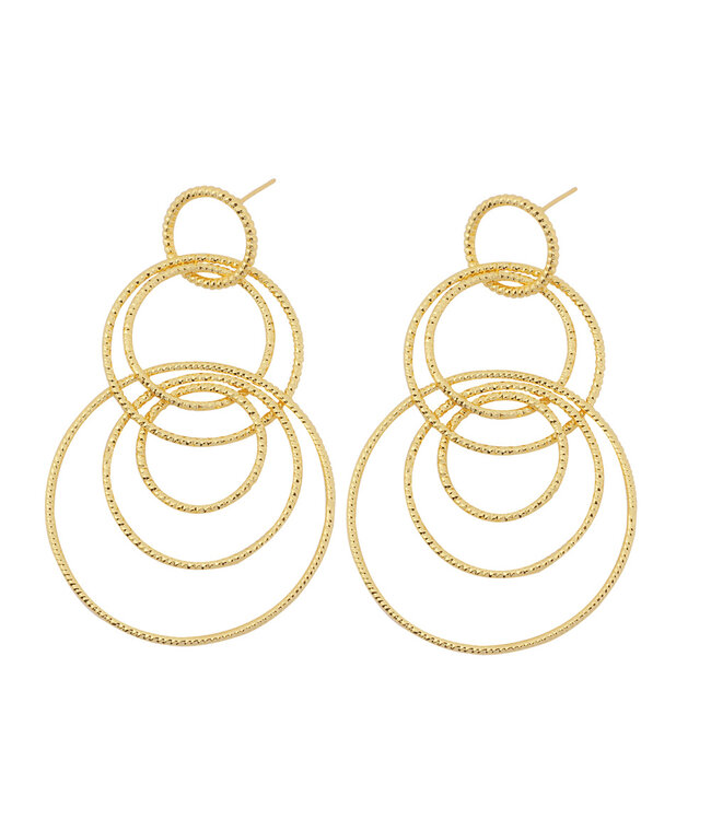 By Shir Oorbellen luxe Chantal