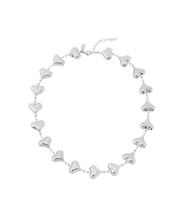 By Shir Necklace luxury big heart