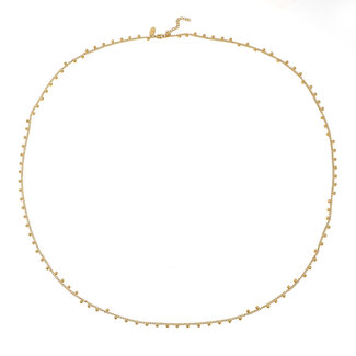 By Shir Ketting luxe lang bolletjes