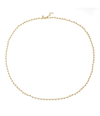 By Shir Ketting luxe lang bolletjes