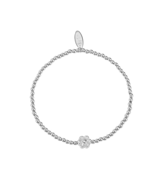 By Shir Armband kraaltjes bloemetje