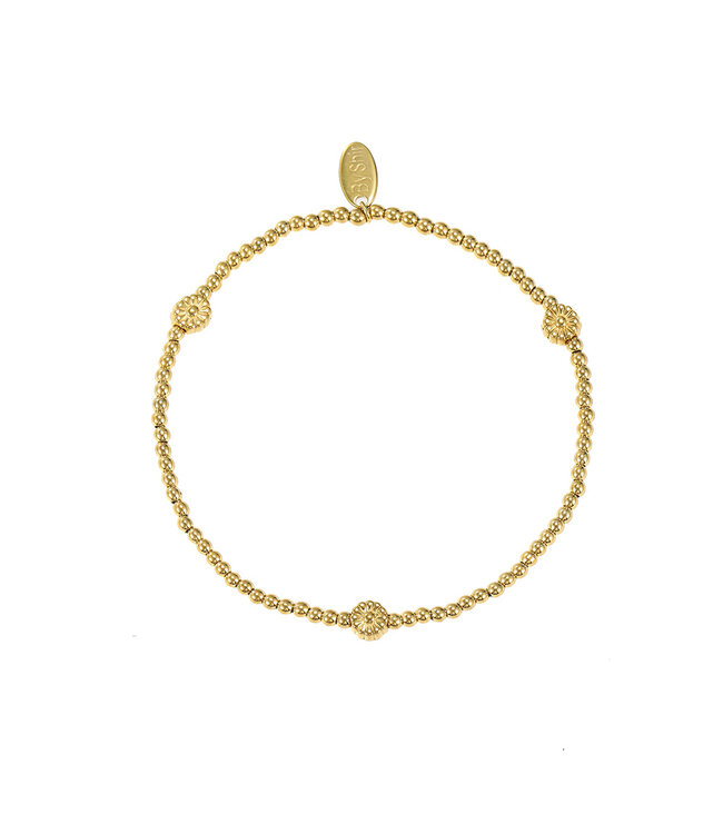 By Shir Bracelet beads 3 flowers