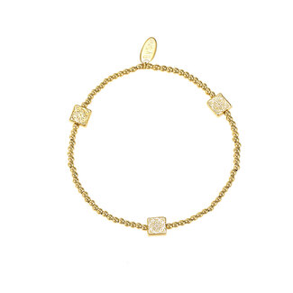 By Shir Bracelet beads 3 squares