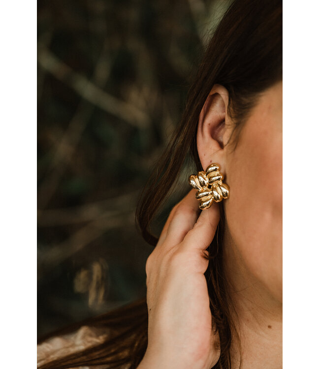 By Shir Luxury Fleur Earrings