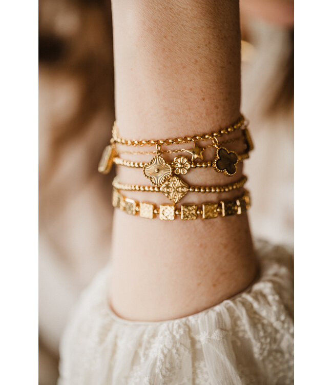 By Shir Bracelet beads 3 flowers