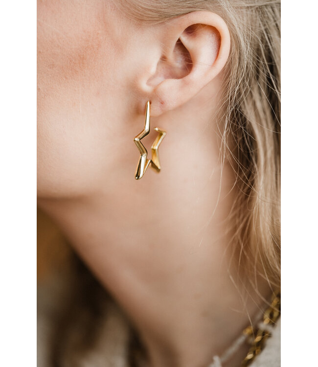 By Shir Oorbellen luxe Lilou