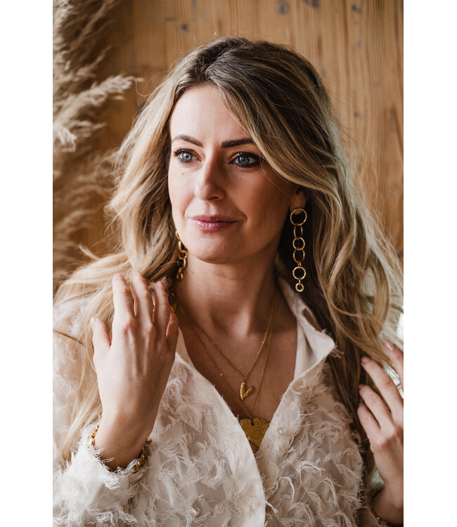 By Shir Oorbellen luxe Benthe