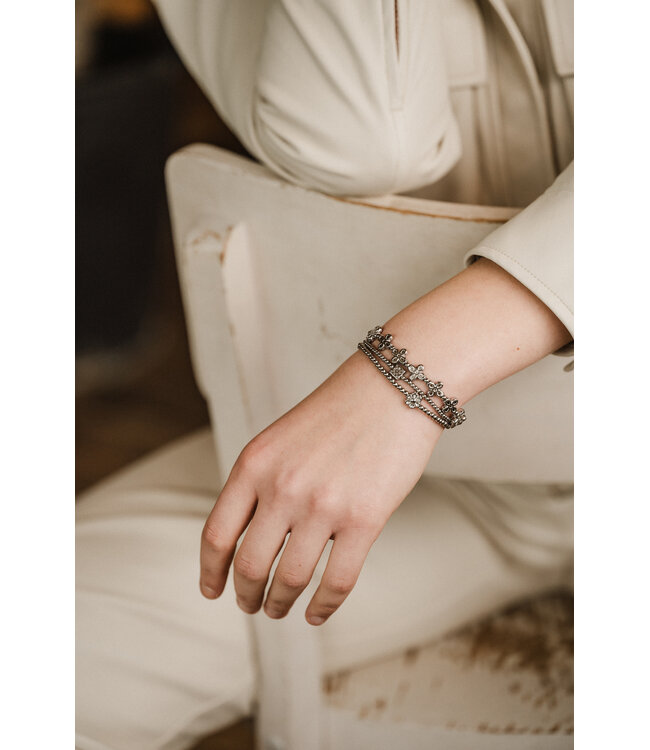 By Shir Armbandperlen 3 Quadrate