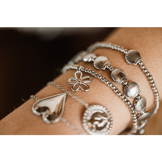 By Shir Bracelet beads open flower