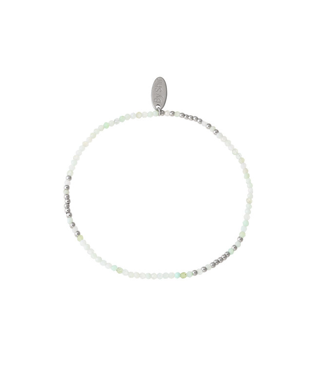 By Shir Bracelet bead mix Jadeite